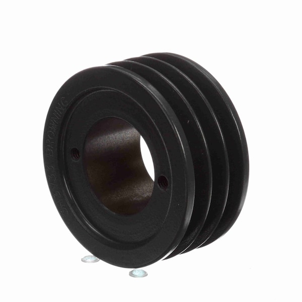 3 Groove Cast Iron Bushed Bore Multiple Sheave, 3H3V33